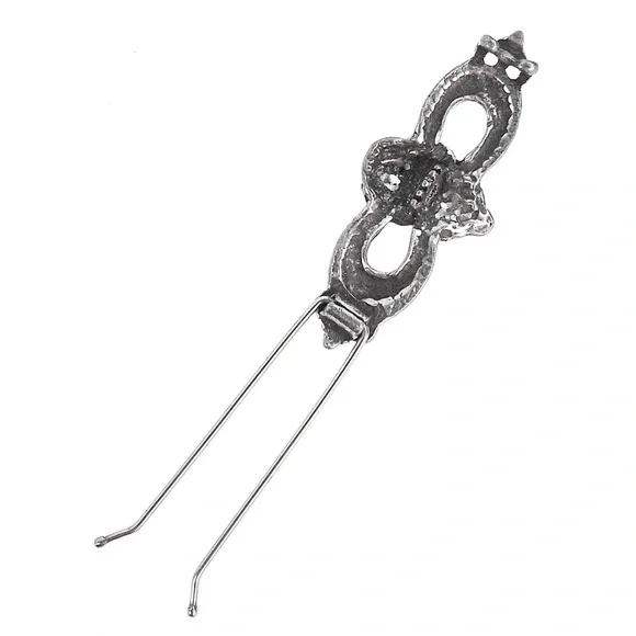 Vintage Art Nouveau Steampunk Goddess Hair Clip - Picture 2 of 3